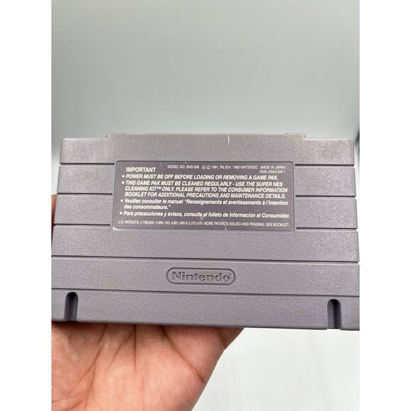 Terminator 2 Judgement Day Super Nintendo Snes Cleaned & Tested Authentic - Picture 3 of 6